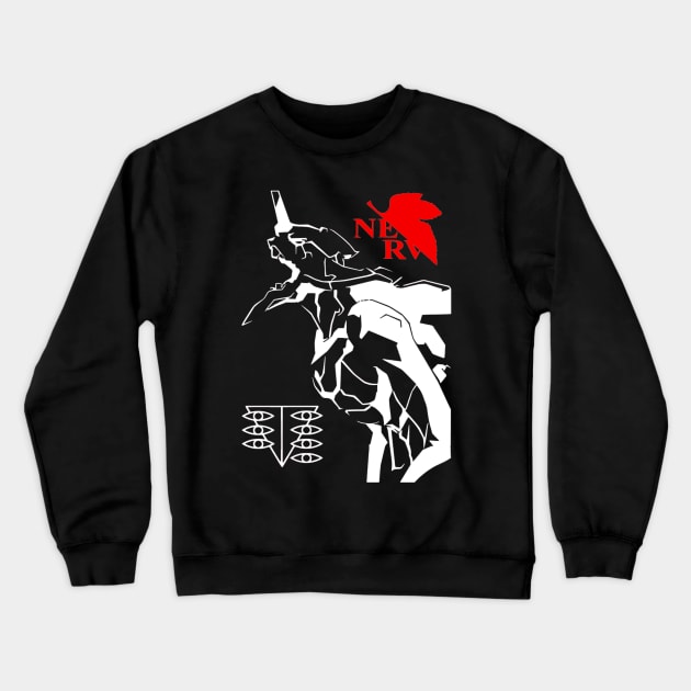 Evangelion Eva-01 Crewneck Sweatshirt by OtakuPapercraft